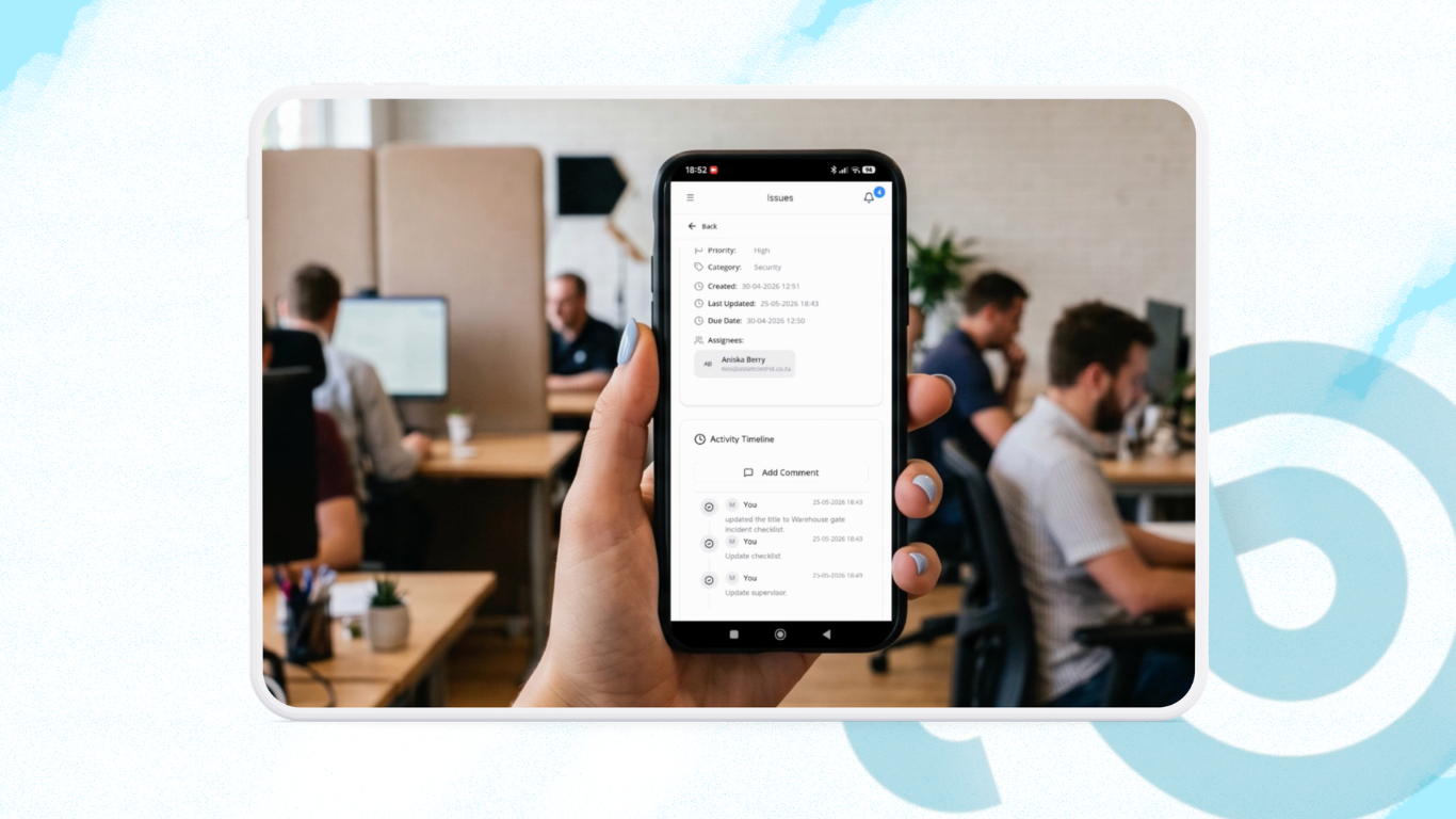 Issues activity timeline on mobile