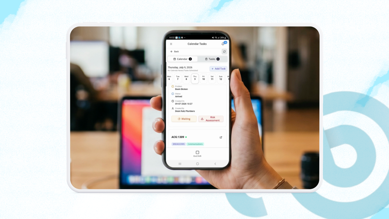 Manage your shift on mobile